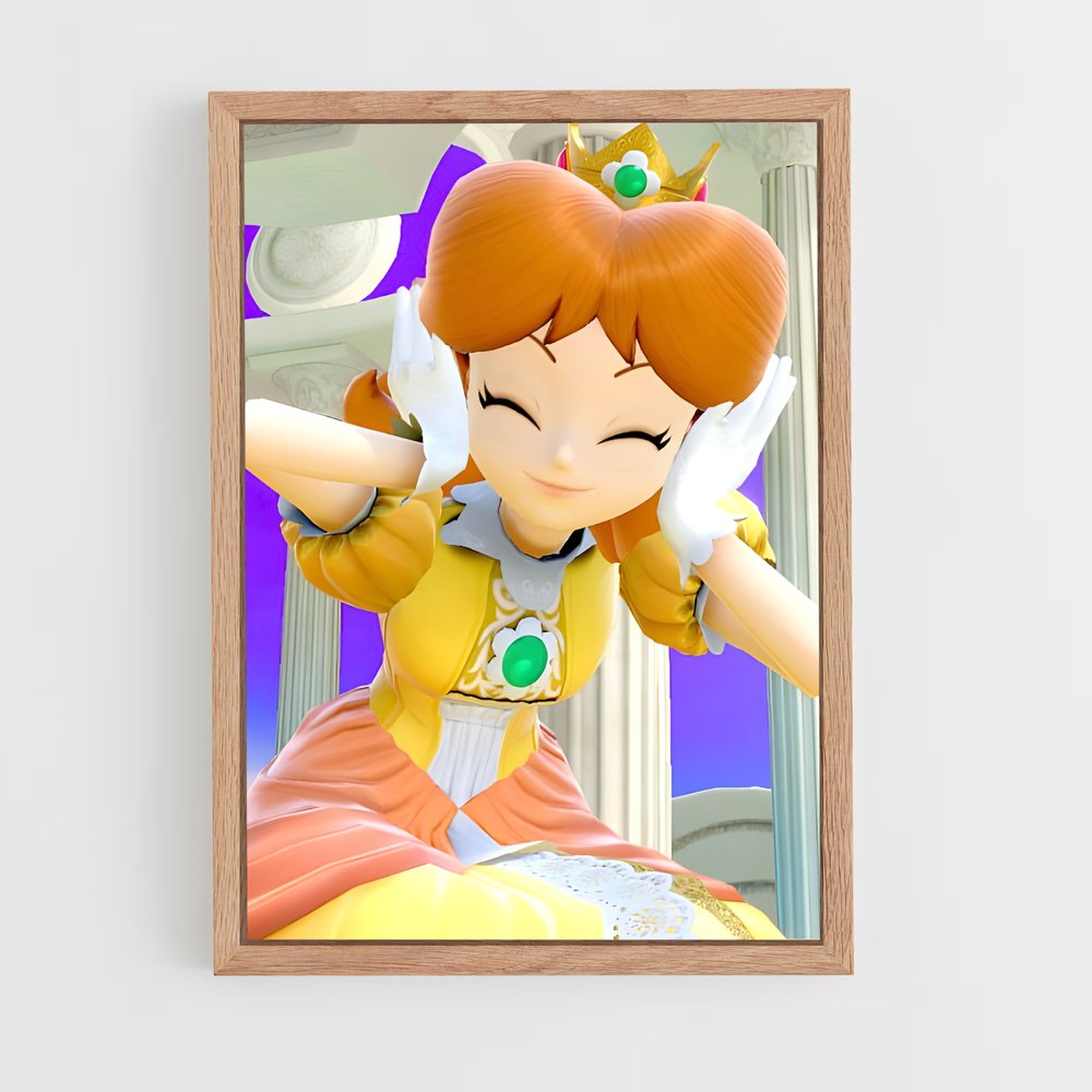 Poster Princess daisy – affiche Mario (vue 4)
